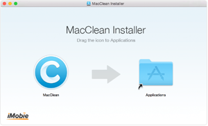 Drag MacClean.app Icon