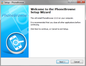 Free Download PhoneBrowse 3