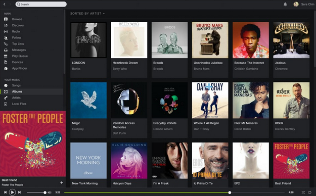 Top Apps for OS X El Capitan - Spotify