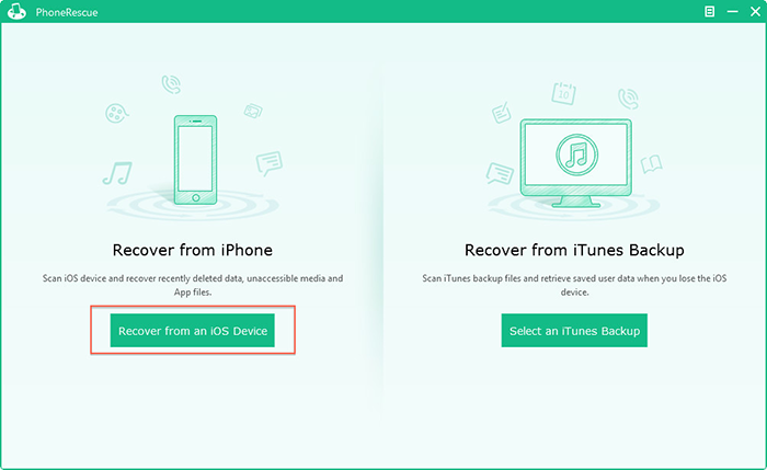 How Can I Recover Deleted Notes on iPhone – Step 1