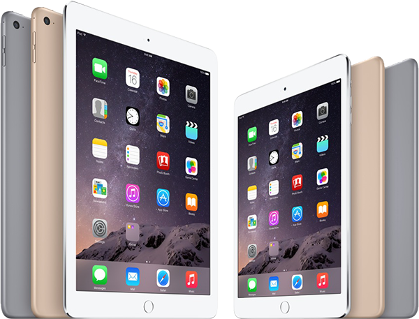  iPad Air 2 and iPad Mini 3