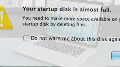 Your Startup Disk is Almost Full on MacBook