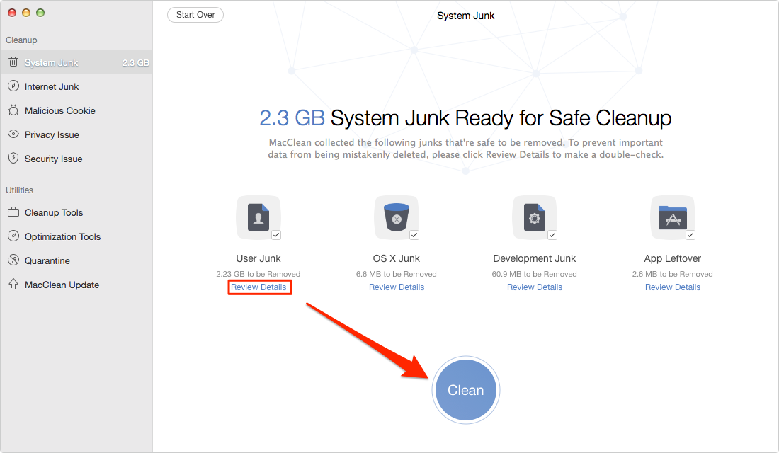 How to Clean Up Startup Disk on MacBook Air/Pro – System Junk