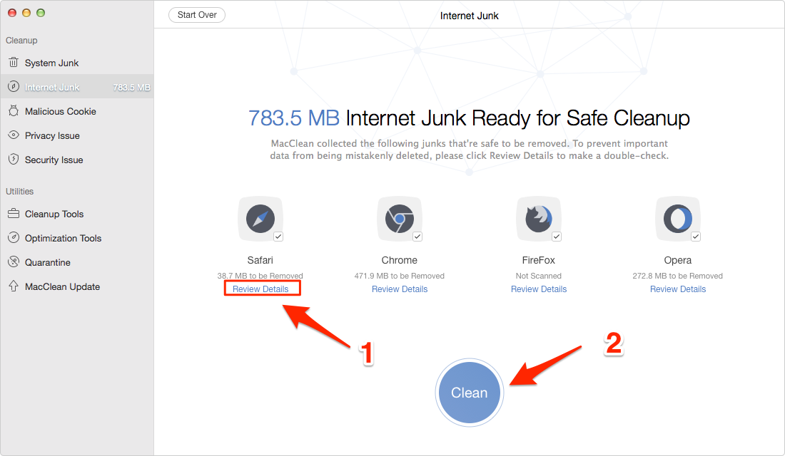 How to Clean Up Startup Disk on MacBook Air/Pro – Internet Junk