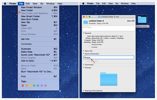  Organize Desktop Files into Folders