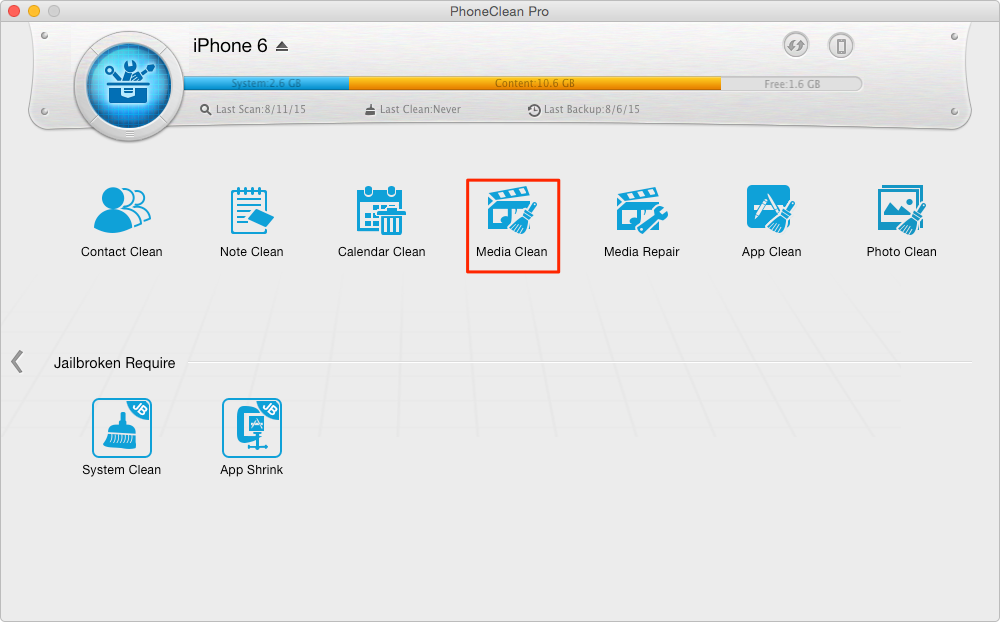 How to Use Tool Box in PhoneClean