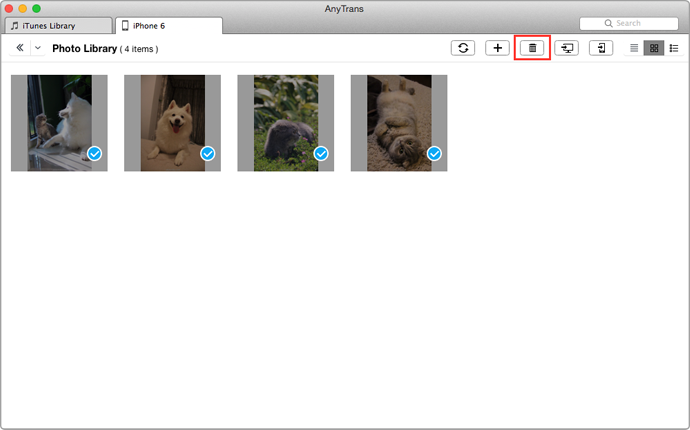Click Photos and Choose Photo Library – Step 2