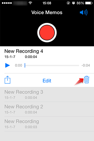 How to Delete Voice Memos from iPhone