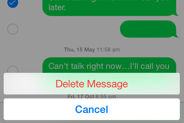 How to Clear Space on iOS 9 Devices – Delete Texte/iMessages