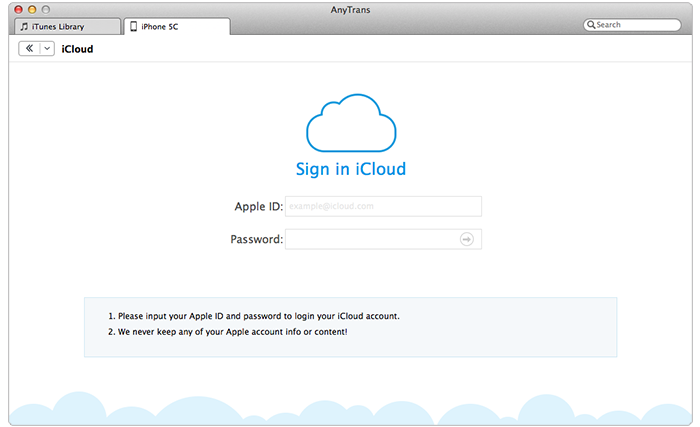 How Do I Find My Pictures on iCloud with AnyTrans – Step 3