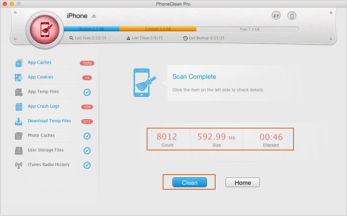 How to clear disk space on iPhone & iPad – Step 3
