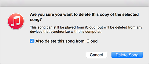How to Delete Songs from iCloud – Step 3