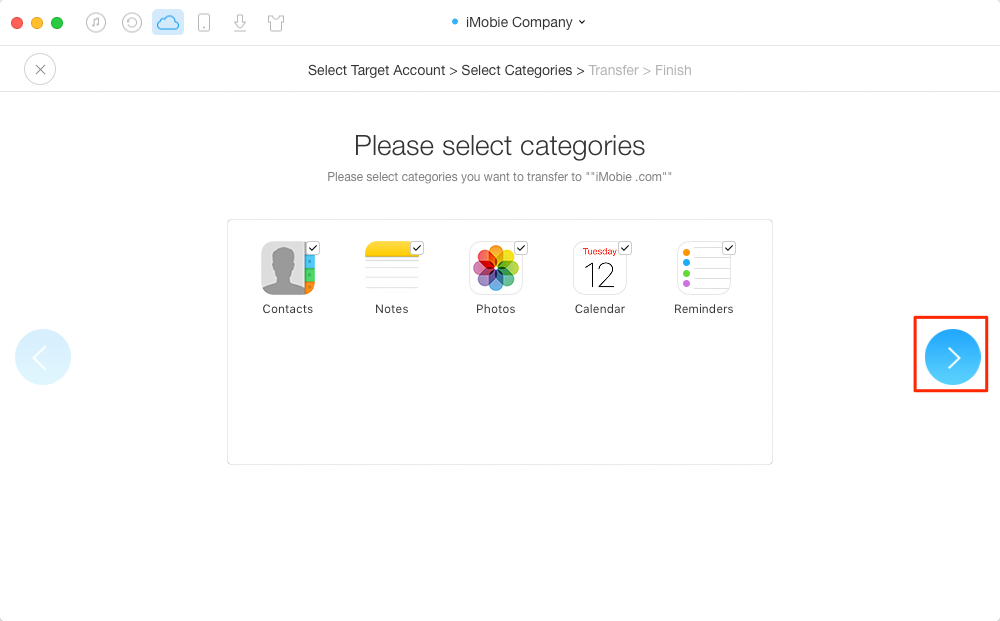 How to Merge Apple ID with AnyTrans – Step 4