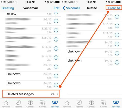 How to Recover Deleted Voicemail on iPhone Directly