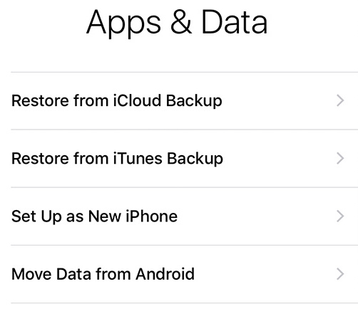 Set Up New iPhone – Restore or Transfer Data to New iDevice
