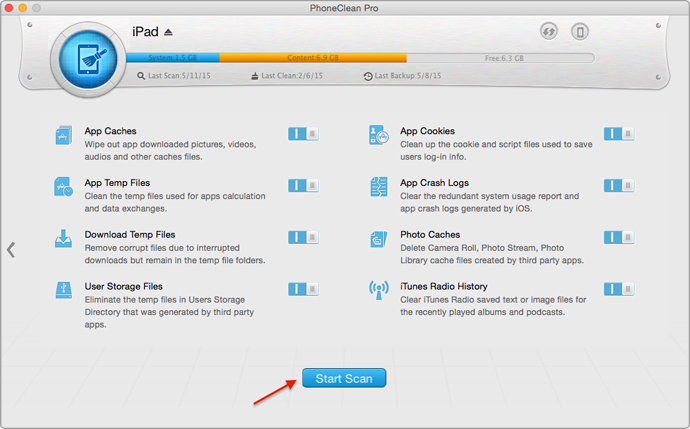 How to Speed up iPad Air or iPad mini – Step 2