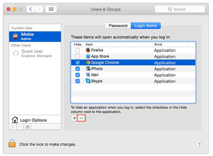 Clear Out the Startup Items to Optimize Your Mac