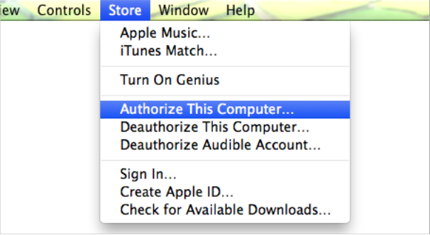 Authorize Computer First Before Transfer Purchased Items to iTunes