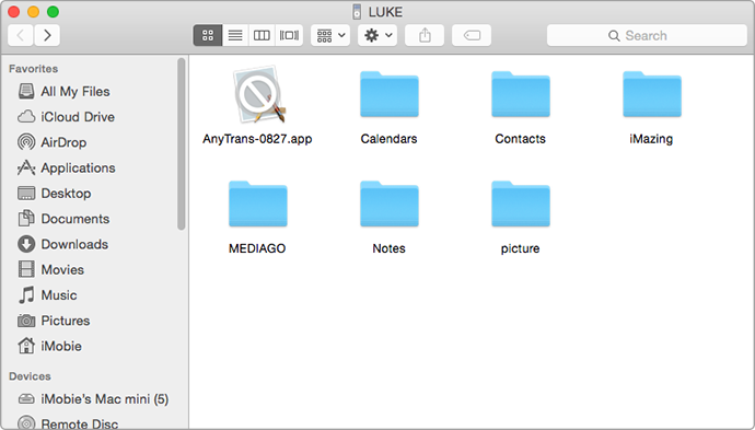 How to Transfer Photos from iPod to Mac – Step 1