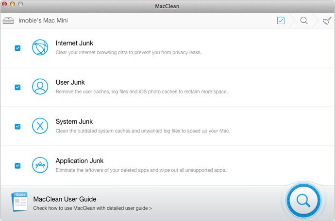 How to Improve Mac Performance with MacClean – Step 1