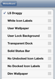 Install iPhone Themes with Winterboard