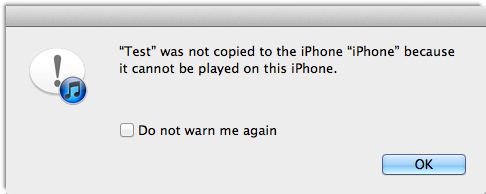 Why iTunes Cannot Transfer My Videos to iPhone
