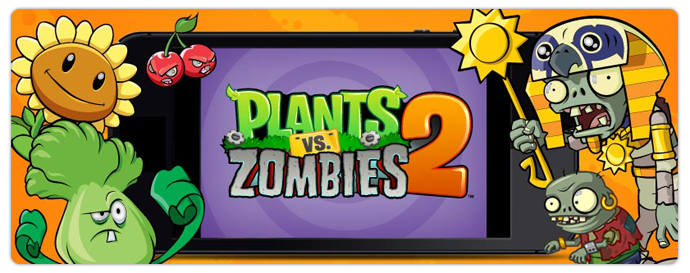 New Characters in Plants vs. Zombies 2