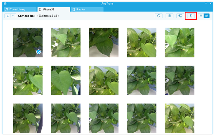 How to Copy Photos from iPhone to iPad Using AnyTrans