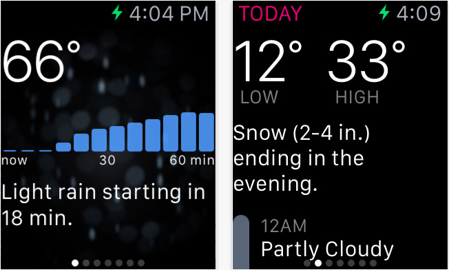 Best Apple Watch Apps – Dark Sky