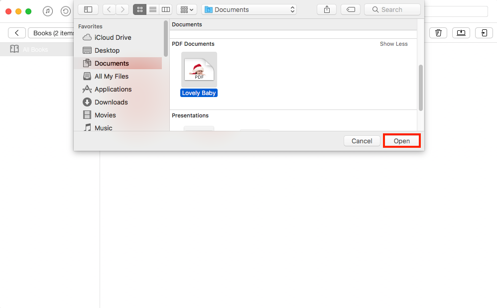 How to Transfer PDF Presentation to iPad with AnyTrans - Step 2