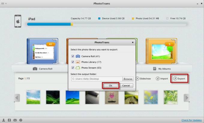 How to Send Photos from iPad to PC
