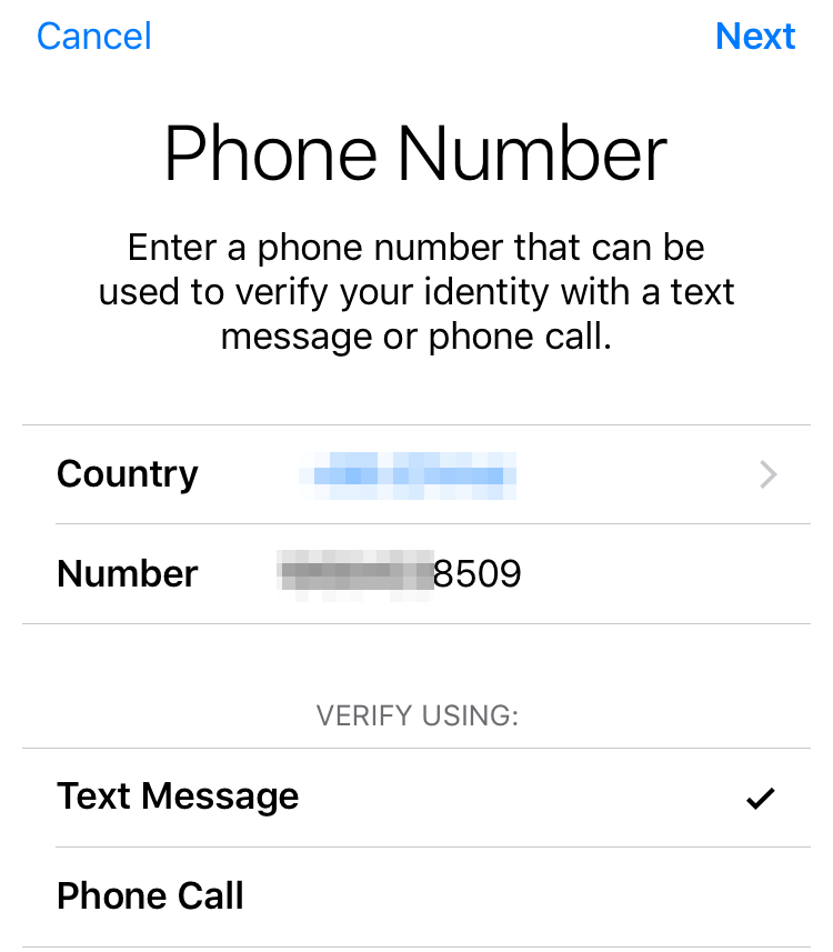 How to Turn on Two-Step Verification on iPhone/iPad/iPod touch